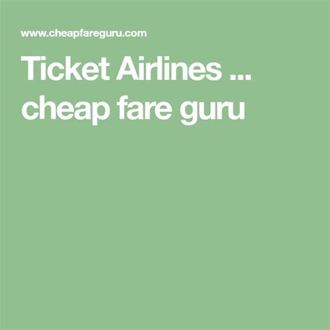 Travel cheap with CheapTickets. Earn CheapCash on select Flights and save up to 50% off select Secret Bargain Hotels. Why delay? Search & Book Today! 